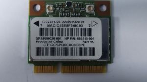 Ralink RT3290 Half Mini PCIe PCI-Express WLAN Wireless WiFi Bluetooth BT Card for HP 