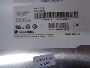 Дисплей за лаптоп Lenovo X201