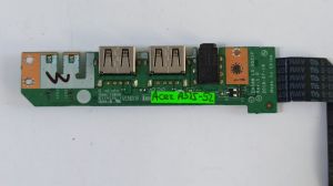 AUDIO USB IO BOARD With Cable за Acer Aspire A515-52 A515-52G  LS-G521P NBX0002DT00