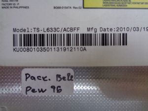 Оптично устройство за Packard Bell PEW96