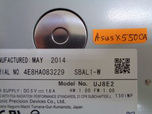 Оптично устройство за Asus X550CA