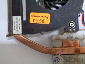 Охлаждане с вентилатор  за Acer Gateway ID58