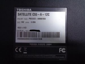 Долен корпус за Toshiba Satellite C55
