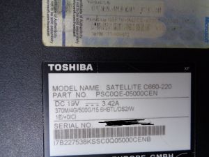 Toshiba Satellite C660-220