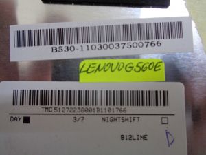 Заден капак за Lenovo G560e