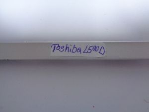 Горен корпус за Toshiba Satellite L500D