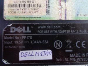 Долен корпус за Dell XPS M1340