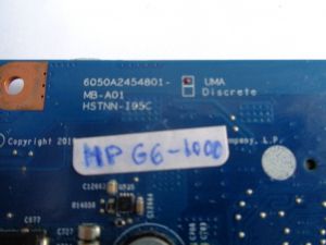 Дънна платка за HP Pavilion G6-1000 Intel