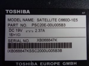 Долен корпус за Toshiba Satellite C660D