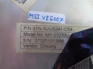 Клавиатура за MSI VR600X