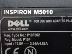 Долен корпус за Dell Inspiron M5010, N5010