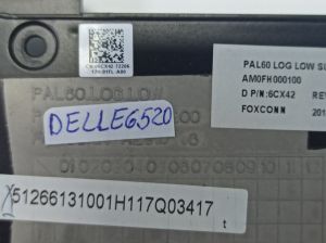 Долен корпус за Dell Latitude Е6520