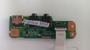 USB & Sound Board за Fujitsu LifeBook A514