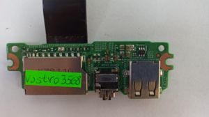 USB Audio Card Reader I/O Board with Cable RJRCN за Dell Inspiron 14 3465 3467 3468 3473 15 3565 3567 3573 3576 Vostro 15 3562 3568 Series