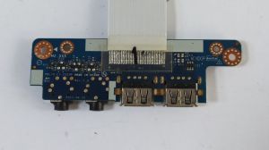 USB&Audio board платка за ASUS X73 X73B K73B K73B LS-7323P