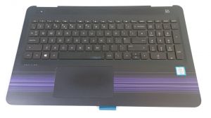 Горен корпус  с клавиатура за HP PAVILION 15-AU 15-AW EAG3400413A 