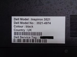 Долен корпус за Dell Inspiron 3521, Latitude 3540