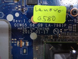 Дънна платка за  Lenovo G580