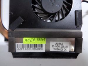 Охлаждане с вентилатор  за Acer Aspire 4551