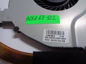 Охлаждане с вентилатор  за Acer Aspire E1-522