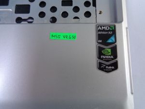 Горен корпус за MSI VR630